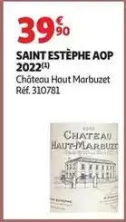 Auchan Supermarché Château - saint estèphe aop 2022 offre