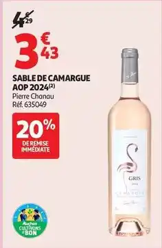 Auchan Supermarché Auchan - sable de camargue aop 2024 offre