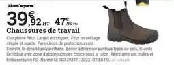 Espace emeraude Tous - chaussures de travail offre