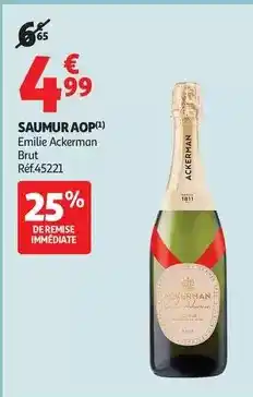Auchan Supermarché Ackerman - saumur aop offre