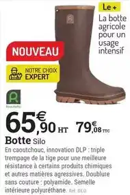 Espace emeraude Botte silo offre