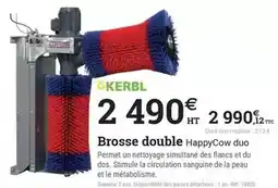 Espace emeraude Brosse double offre