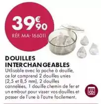 Guy Demarle Douilles interchangeables offre