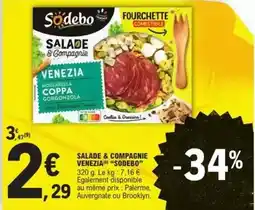 E.Leclerc Sodebo - salade & compagnie venezia offre