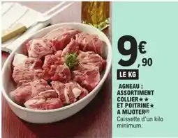 E.Leclerc Agneau: assortiment collier offre