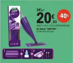 E.Leclerc Swiffer - kit balai offre