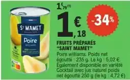 E.Leclerc Saint mamet - fruits préparés offre