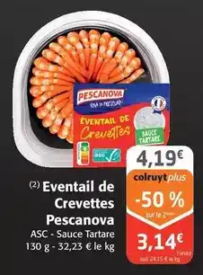 E.Leclerc Tipiak - 4 coquilles saint-jacques à la bretonne surgelées offre