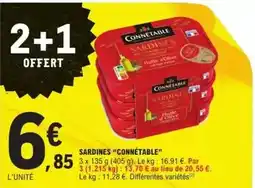 E.Leclerc Connetable - sardines offre