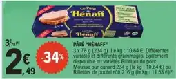 E.Leclerc Hénaff - pâte offre
