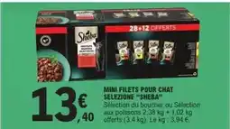 E.Leclerc Sheba - mini filets pour chat selezione offre