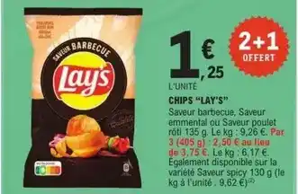 E.Leclerc Lay's - chips offre
