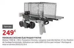 Rural Master Fendeuse a bûches électrique ft437he offre