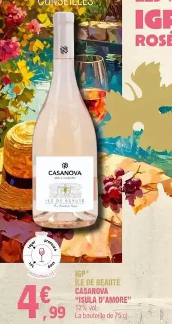 E.Leclerc Le de beauté issuia d'amore offre