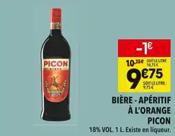 Supeco Bière apéritif à l'orange picon offre