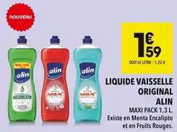 Supeco Liquide vaisselle original alin offre