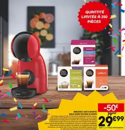 Supeco Machine à café à dosette dolce gusto piccolo xs krups offre