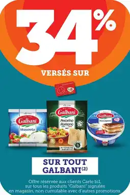 Maximarché Sur tout galbani offre
