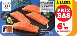 Maximarché Pavé de saumon atlantique des fjords de norvege u offre