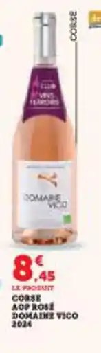 Super U Corse aop rose domaine vico offre
