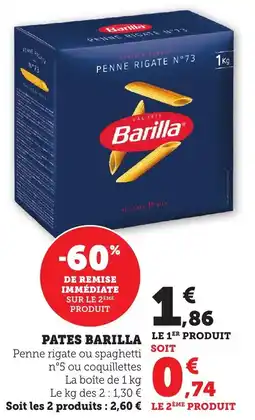 Maximarché Pates barilla offre