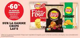 Maximarché Sur la gamme chips lay's offre