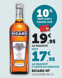 Maximarché Ricard 45° offre
