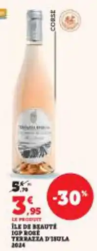 Super U Ile de beauté igp rose terrazza disula 2024 offre