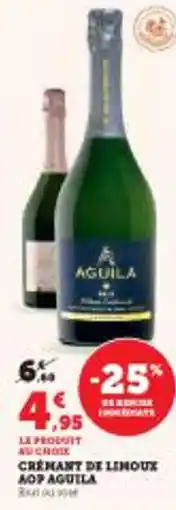 Super U Cremant de limoux aop aguila offre
