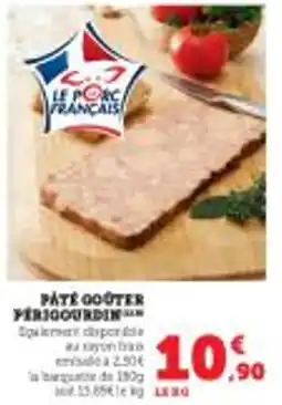 Super U Pate gouter perigourdin offre