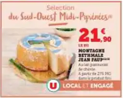 Super U Montagne bethmale jean paup offre