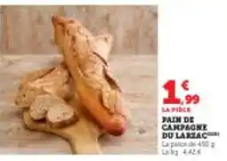 Super U Pain de Campagne Du Larlac offre