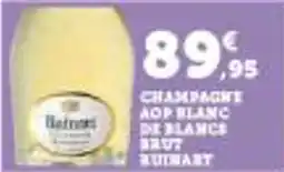 Super U Champagne aop blanc de blancs baut buimart offre