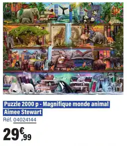 JouéClub Puzzle 2000 p magnifique monde animal aimee stewart offre
