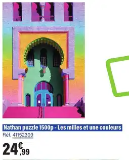 JouéClub Nathan puzzle 1500p les milles et une couleurs offre