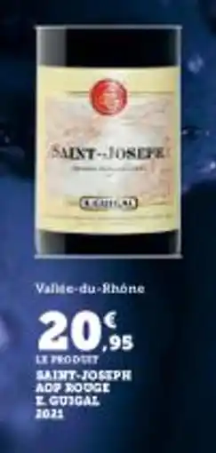 Super U Saint-joseph adp rouge i. guigal offre