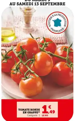 U Express Tomate ronde en grappe offre