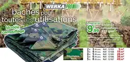 Provence Outillage Bâche de camouflage 130 g/m²* offre