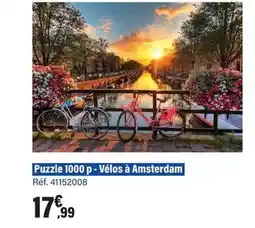 JouéClub Puzzle 1000 p - vélos à amsterdam offre