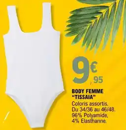 E.Leclerc Body femme offre