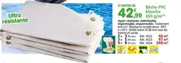 Provence Outillage Bâche PVC blanche offre
