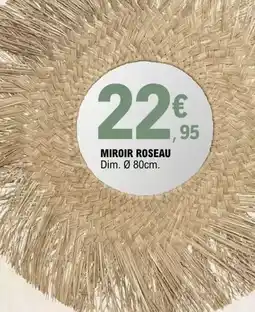 E.Leclerc Dim - miroir roseau offre