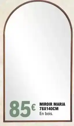 E.Leclerc Miroir maria 78x140cm offre