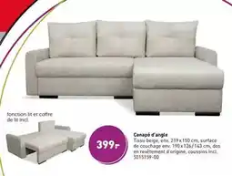 Möbel Martin Canape d'angle offre