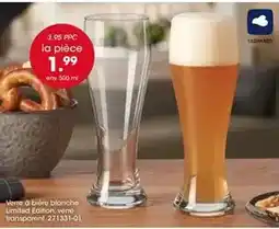 Möbel Martin Verre à bière blanche ulmides edition verre transparent offre