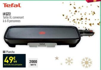 Conforama Plancha offre