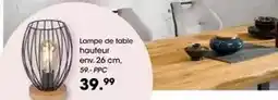 Möbel Martin Lampe de table hauteur offre