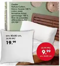 Möbel Martin Oreiller nature cotton offre