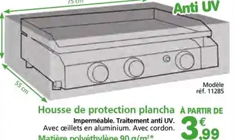 Provence Outillage WERKA PRO Housse de protection plancha offre