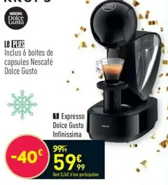 Expresso Dolce Gusto Infinissima